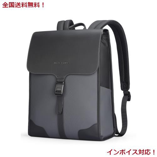 【MARK RYDEN】 リュックメンズ 軽量 ビジネスリュック 自立 スクエアバックパック 薄型 トラベルバッグ 15.6インチラップトップ デイパの通販は 7,091円