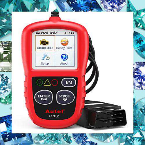 Autel Autolink AL319 OBD2スキャナー 診断機 コードの読み取りと消去 OBD2スマートでパワフルなスキャン 自動車診断ツール エミッションの通販は