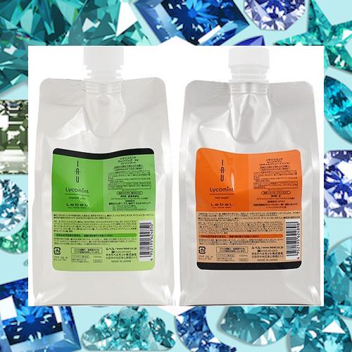 ルベル イオ リコミント クレンジング アイシー ＆リコミント ルートサプリ 1000ml　セット【詰替え】