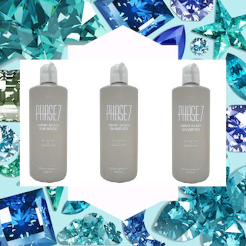 【x3個セット】 資生堂 ジェニック フェイズ7 ヘアシャンプー 1000ml 美容室