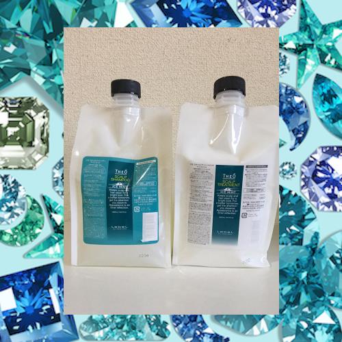 ルベル ジオ スキャルプシャンプー アイスミント 1000ml ＆ トリートメント 1000ml 詰め替え用 セット 超爽快な使い心地 LebeL THEO