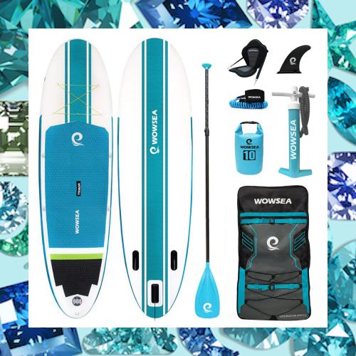 WOWSEA Bluesky B2 SUP サップ インフレータブル スタンドアップパドルボード カヤックシート付き 積載重量130-150kg 安定性 滑り止め ヨ