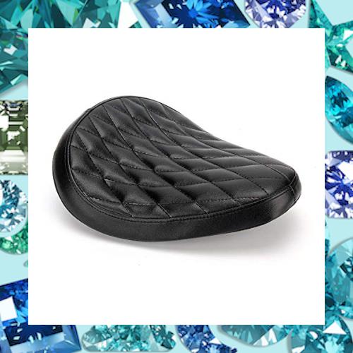 Karun ザーオートバイカスタムソロシートハードボトム ート for ハーレー ホンダ ヤマハ カワサキ スズキ チョッパー ボバー カスタムなの通販は 5,119円