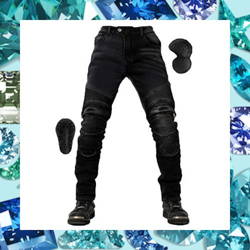 RENHE] ライディングパンツ 冬 バイク用パンツ メンズ 裏起毛