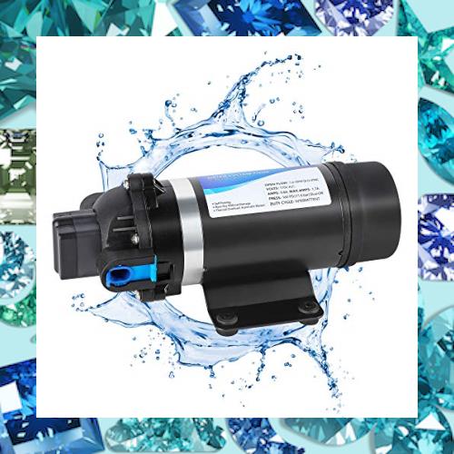NEWTRY 高圧ポンプ 給水 排水ポンプ ダイヤフラムポンプ 電動