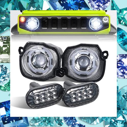 ジムニー JB64 ジムニーシエラ JB74 LED フロントグリル ウィンカー