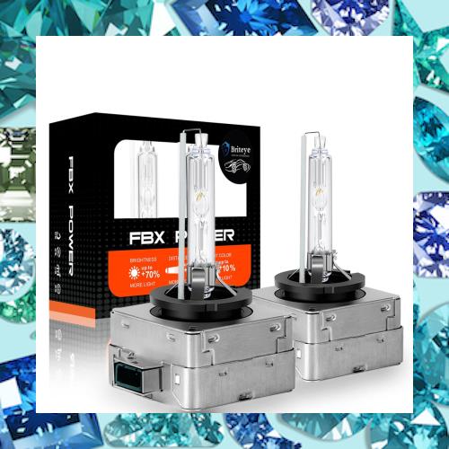 Briteye(まぶしい) D3S HIDバルブ ヘッドライト 車検対応 純正交換用 バルブ D3S 6500K 12V（2個入）