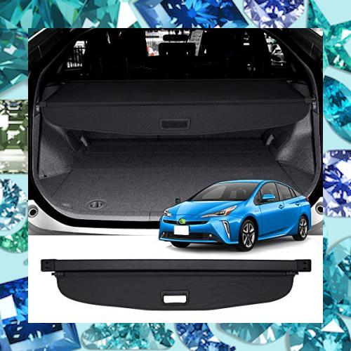 Mixsuper トヨタ プリウス 50系 前期 後期 トノカバー 延長型 prius ZVW50/51/55型 適合 ロールシェード ラゲージ収納 プライバシー保護