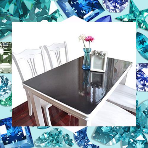 IVERNA IYHUO PVC製 テーブルマット テーブルクロス デスクマット ビニールマット テーブルカバー 長方形 正方形 防水 撥水 耐久 汚れ防の通販は 5,275円