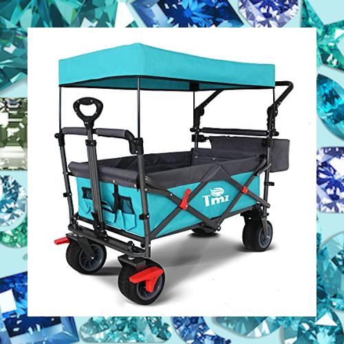 TMZ折りたたみ式全地形ガーデン車両、屋外キャンプキャンプ車両