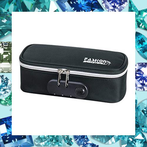 大容量 ペンケース 筆箱 鍵付き 2階立てペンケース 仕切り筆箱