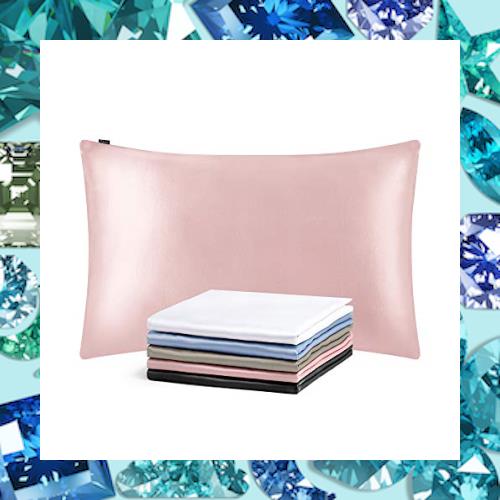 LilySilk(リリーシルク)最高25匁 シルク枕カバー ピローケース 1枚 両面タイプ 美肌 美髪 防ダニ 優しい肌触り 額縁無し 封筒式 洗える【
