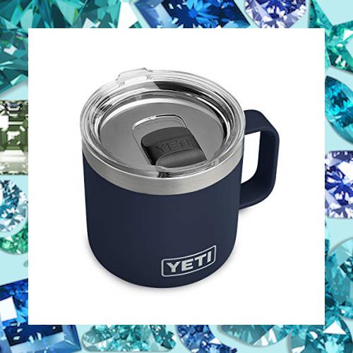 YETI Rambler 14oz(414ml)マグ (Navy)