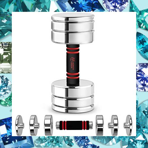 公式】Northdeer ダンベル 可変式 小型 スチール製 15kg (7kg/10kg