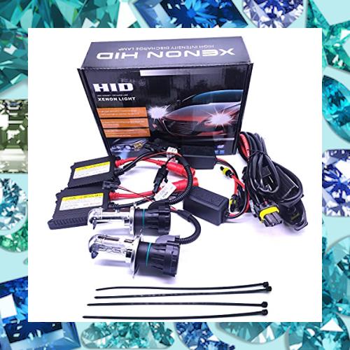 H4 Hi/Loスライト式 リレーハーネス付き DC12V 車用 防水 超薄型