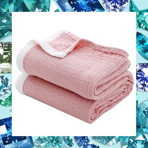 SE ガーゼケット タオルケット ダブル クイーン キング 4重 ガーゼ生地 綿100% お昼寝ケット 肌掛け布団 安心する柔らかさ 吸湿通気 抗菌の通販は