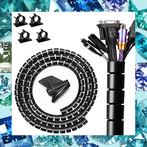 28MM 大内径コードカバー ペット 猫 犬 齧り防止対策 電源ケーブル まとめる 配線保護 スパイラルチューブ整理収納、長さ1.5m 2本入り(？の通販はau  PAY マーケット - Treasure-Moments au PAY マーケット店 | au PAY マーケット－通販サイト ケーブル まとめる 配線隠し 内径28mm、内径22mm 長さ2 x 3m ケーブルカバー、犬と猫によるコード噛み切り対策用 整理収