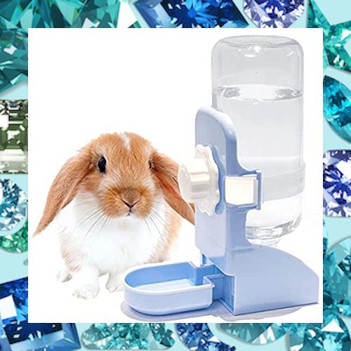 うさぎ みずのみボトル 給水器 お皿 自動 小動物 水飲み器