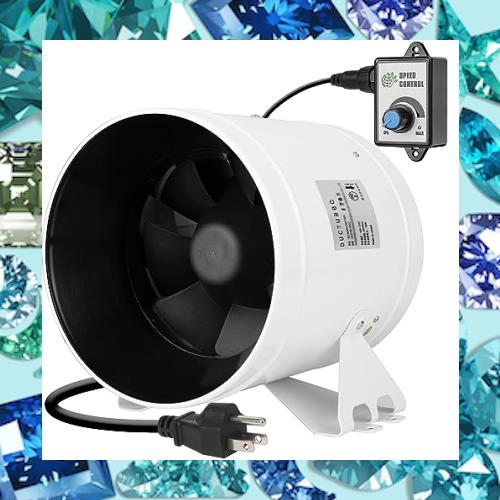 DUCTURBO 業務用換気扇 中間取付形ダクトファン 200mm 強力 風量