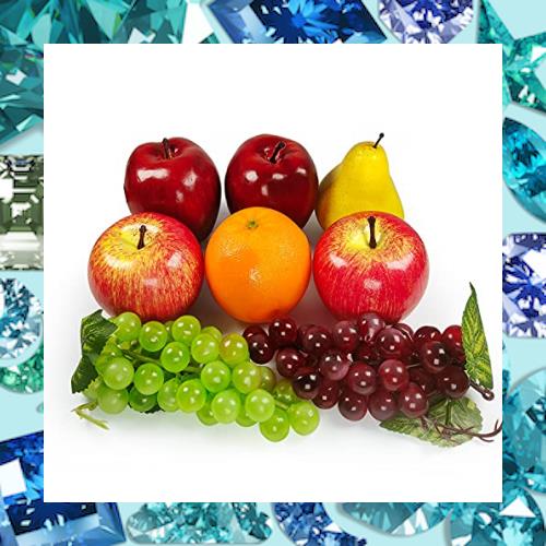 人工果実セット、フェイクフルーツセット、複数のフルーツ