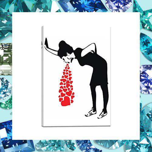 アートパネル バンクシー 絵画 インテリア 額付き Banksy アートパネル バンクシー 絵画 インテリア 額付き Banksy