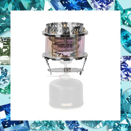 Thous Winds ヒーター アウトドアヒーター ガスストーブ キャンプ用 ポータブルストーブ コンパクト 収納ケース付き