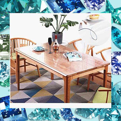 パジョー　木製長方形テーブル 透明カバー付き 81f8P42Df3L._UF350,350_QL50_.jpg