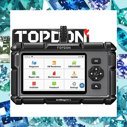 TOPDON AD500S obd2 診断機 日本語 自動車 故障診断機 bmw ベンツ ダイハツ 日本車対応 obd スキャンツール エンジン ABS SRS トランスミ