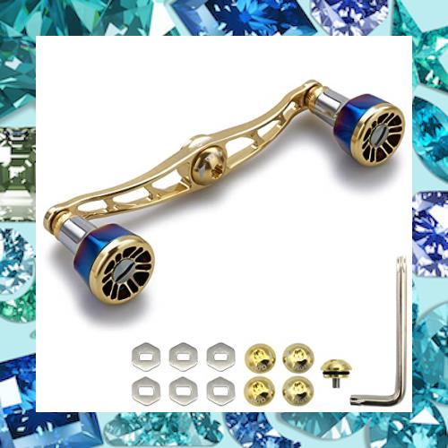 HEIGHTEN 115mm ベイト リール ハンドル 70航空アルミ製 シマノ ダイワ アブガルシア 通用 ベイトリール用 Tornado HEIGHTEN 130&frasl;120&frasl;115mm リール ハンドル シマノ ダイワ アブガルシア