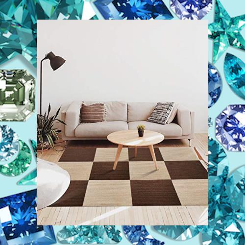 FUNHOO ジョイントマット 大判サイズ タイルカーペット ずれない 防音 洗えるカーペット ペット用 パンチカーペット ペット/高齢者の滑りの通販は