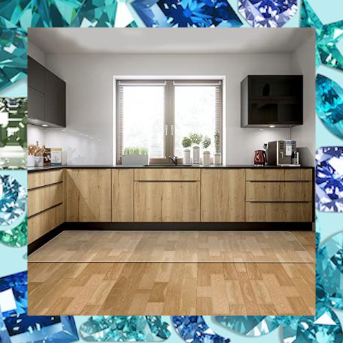 【拭くだけ】キッチンマット 透明 80×270cm クリアマット 1.5mm厚 拭ける PVCマット 床暖房対応 お手入れ簡単 台所マット ソフト エンボの通販は 4,928円