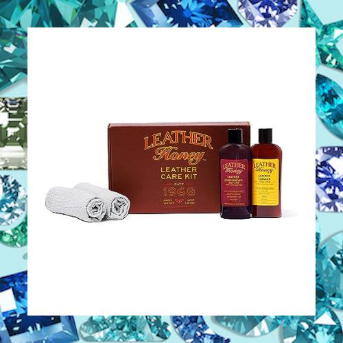 Leather Honey Complete Leather Care Kit Including Leather Conditioner (8 oz), Leather Cleaner (8 oz) and Two Applicator Cloths fの通販は 7,086円