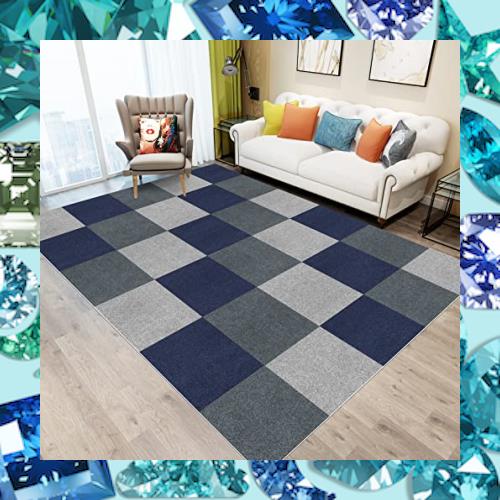 ジョイントマット 大判 吸着 タイル フロアタイル カーペット 床 カーペット【30*30cm 30枚（約1.7畳）】JAYFAN 床 タイルカーペットずれの通販は 5,350円