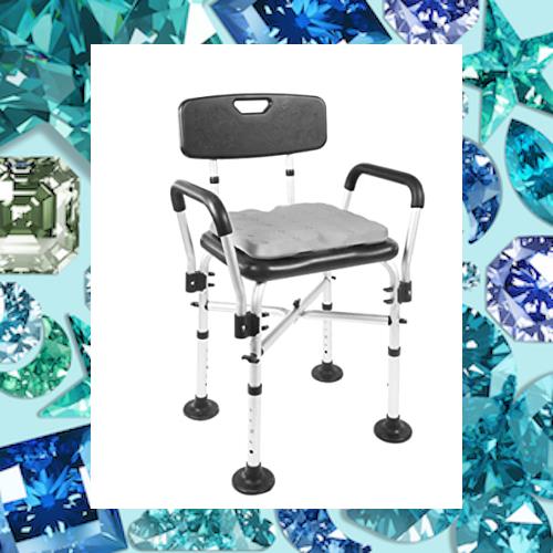 KMINA-シャワーチェア(150kg)、風呂椅子介護、お風呂椅子介護用