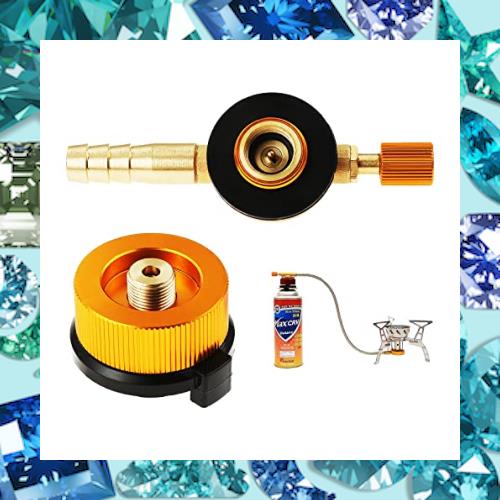 Surieen カセットガス用レギュレーター デュアルコネクション ツイン