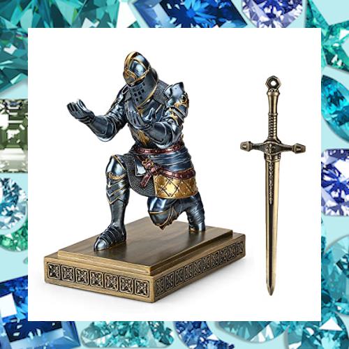HDMbigmi King's Guard Knight ペンホルダー ペンスタンド デスク