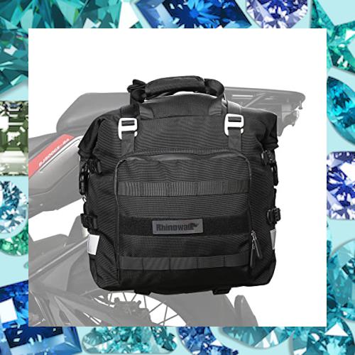 Rhinowalk バイク用サイドバッグ 防水 20L大容量 オフロード アドベンチャー用 ソフトパニアバッグ 軽量 クイックリリース キャンプ ツー 7,111円