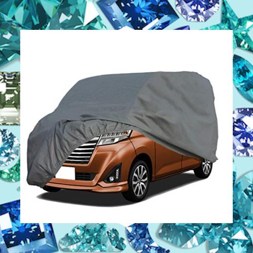 ボディーカバー 不織布 裏起毛 車カバー 軽自動車 4層構造 防水防塵防輻射紫外線, 四季対応 カーカバー 軽自動車 対応 (軽自動車375*170*の通販は 6,610円