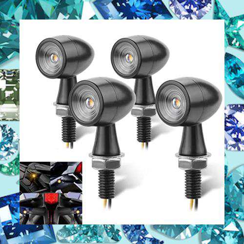 バイクウインカー LED 極小 4個 LEDウインカー バイク ミニ
