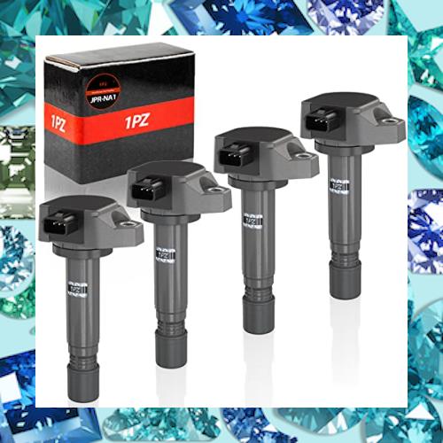 1PZ JPR-NA1 4本セット 車用 3ピン イグニッションコイル 30520-RNA-A01 ステップワゴン RK1 RK2 ステップワゴンスパーダ RK5 RK6 ストリの通販は 6,429円