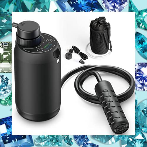 GreeShow【業界新発想】 携帯浄水器 アウトドア 日本正規品 サバイバル USB電動 災害 水濾過 携帯用 飲み水 登山 キャンプ 野営 防災 グ