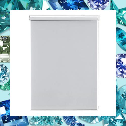 Deconovo ロールスクリーン ロールカーテン 幅180cm 丈180cm グレー 1級遮光 断熱 遮熱 防寒 防音 UVカット 表裏同色