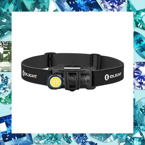 OLIGHT(オーライト) Perun 2 Mini ヘッドライト 充電式 フラッシュライト 懐中電灯兼用 高輝度led 1100ルーメン 角度調整可能 IPX8防水
