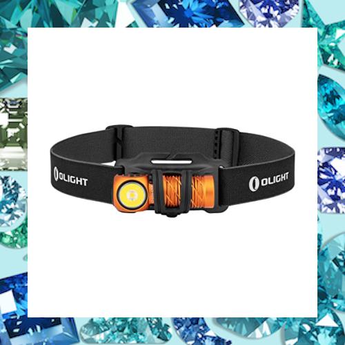 OLIGHT(オーライト) Perun 2 Mini ヘッドライト 充電式 フラッシュライト 懐中電灯兼用 高輝度led 1100ルーメン 角度調整可能 IPX8防水