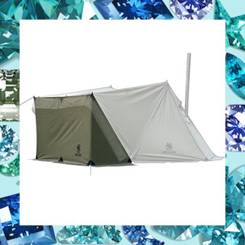 OneTigris 焚き火陣幕 テント前幕 TC素材 目隠し 多機能風よけ テントと連結可能 スノースカート付き 難燃 遮光 撥水 防カビ加工 軽量 38