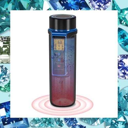 車載電気ケトル 50℃〜100℃ 380ml カー用＆トラック用 DC12V/24V兼用 加熱？8時間保温 車用湯沸し器 電気ポット LCD温度表示 車中泊 水質
