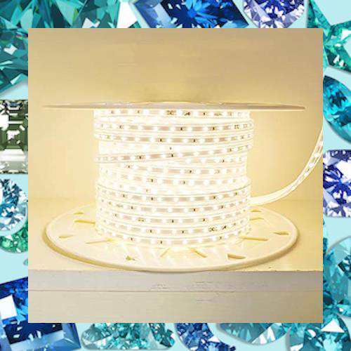 Amazon.co.jp: 100v led テープライト 防水 120leds/m 間接照明