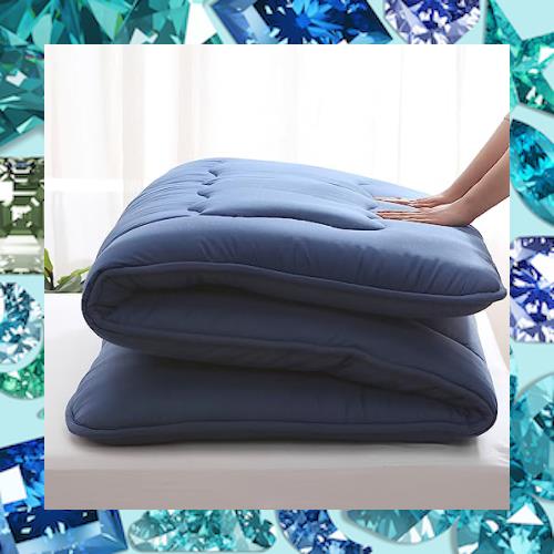 Keusnix 敷き布団 シングル 敷布団 しきぶとん 極厚 約10cm しきふとん 固綿入リ ボリュームたっぷり しき布団 三層構造 体圧分散 防ダニの通販は