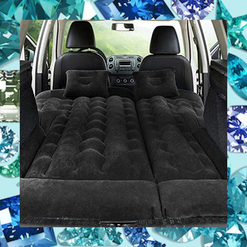 FBSPORT車中泊マット-エアーマット エアーベット 3つの使い方 どくりつくうき 車載用マットアウトドア ベッドキット キャンプ用 後部座席の通販は 7,260円