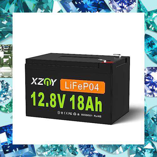 XZNY 12V 18Ah LiFePO4 リチウム電池 12V 充電式リチウム電池は 10 年の耐用年数、作り付け 20A BMS の 12V 18Ah 深い周期電池、バックア